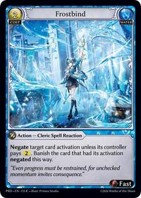 Frostbind (Interference Curio Foil) | .asphodel/paradise | Common | #155