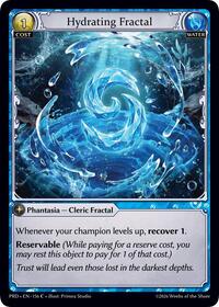 Hydrating Fractal (Interference Curio Foil) | .asphodel/paradise | Common | Unspecified | #156
