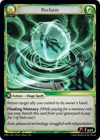Reclaim (Interference Curio Foil) | .asphodel/paradise | Common | Unspecified | #195