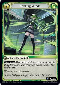 Riveting Winds (Interference Curio Foil) | .asphodel/paradise | Uncommon | Unspecified | #197