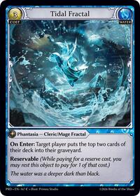 Tidal Fractal (Interference Curio Foil) | .asphodel/paradise | Common | #167