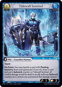 Tidewall Sentinel (Interference Curio Foil) | .asphodel/paradise | Common | #168