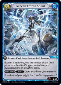 Aenean Frozen Shunt | .asphodel/paradise Starter Decks | Uncommon | Unspecified | #042