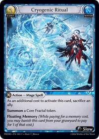 Cryogenic Ritual | .asphodel/paradise Starter Decks | Uncommon | Normal | #043