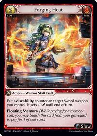 Forging Heat | .asphodel/paradise Starter Decks | Common | Normal | #037