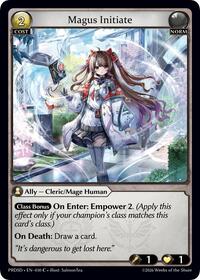 Magus Initiate | .asphodel/paradise Starter Decks | Common | Normal | #030