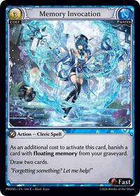 Memory Invocation | .asphodel/paradise Starter Decks | Common | Normal | #046
