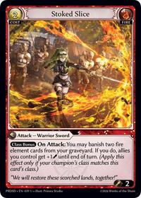 Stoked Slice | .asphodel/paradise Starter Decks | Uncommon | Unspecified | #039
