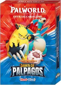 Palworld OFFICIAL CARD GAME: Dawn of Palpagos Red•Blue Trial Deck