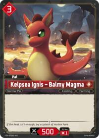 Kelpsea Ignis - Balmy Magma | TD01: Dawn of Palpagos Red•Blue | Trial Deck | Unspecified | #ETD01-003