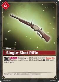 Single-Shot Rifle | TD01: Dawn of Palpagos Red•Blue | Trial Deck | Unspecified | #ETD01-010