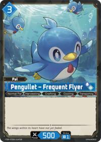 Pengullet - Frequent Flyer(TSR) | TD01: Dawn of Palpagos Red•Blue | Trial Deck Super Deck Rare | Unspecified | #ETD01-014TSR