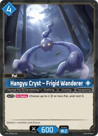 Hangyu Cryst - Frigid Wanderer | TD01: Dawn of Palpagos Red•Blue | Trial Deck | Unspecified | #ETD01-015