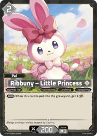 Ribbuny - Little Princess (TSR) | TD01: Dawn of Palpagos Red•Blue | Trial Deck Super Deck Rare | Foil | #ETD01-024TSR