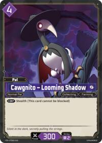 Cawgnito - Looming Shadow | TD02: Dawn of Palpagos Green•Purple | Trial Deck | Unspecified | #ETD02-015