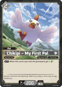 Chikipi - My First Pal | TD02: Dawn of Palpagos Green•Purple | Trial Deck | Unspecified | #ETD02-024