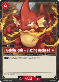 Gobfin Ignis - Blazing Hothead (SR) | BP01: Dawn of Palpagos | Super Rare | Unspecified | #EBP01-003SR