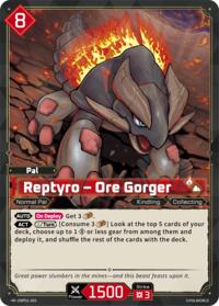 Reptyro - Ore Gorger | BP01: Dawn of Palpagos | Rare | Unspecified | #EBP01-005