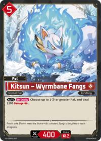 Kitsun - Wyrmbane Fangs | BP01: Dawn of Palpagos | Uncommon | Normal | #EBP01-007