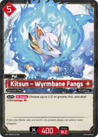 Kitsun - Wyrmbane Fangs (SR) | BP01: Dawn of Palpagos | Super Rare | Unspecified | #EBP01-007SR