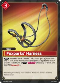 Foxparks' Harness (SR) | BP01: Dawn of Palpagos | Super Rare | Unspecified | #EBP01-019SR