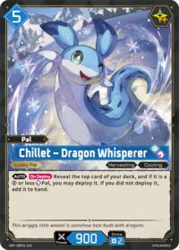 Chillet - Dragon Whisperer | BP01: Dawn of Palpagos | Double Rare | Normal | #EBP01-025