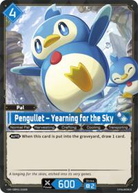 Pengullet - Yearning for the Sky (SR) | BP01: Dawn of Palpagos | Super Rare | Unspecified | #EBP01-028SR