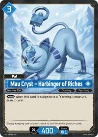 Mau Cryst - Harbinger of Riches | BP01: Dawn of Palpagos | Common | Unspecified | #EBP01-035