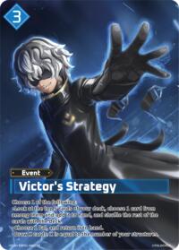 Victor's Strategy (OSR) | BP01: Dawn of Palpagos | Over Super Rare | Foil | #EBP01-046OSR