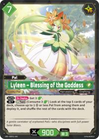 Lyleen - Blessing of the Goddess | BP01: Dawn of Palpagos | Double Rare | Unspecified | #EBP01-049