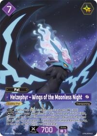 Helzephyr - Wings of the Moonless Night (OSR) | BP01: Dawn of Palpagos | Over Super Rare | Unspecified | #EBP01-073OSR