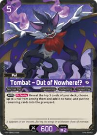 Tombat - Out of Nowhere!? (SR) | BP01: Dawn of Palpagos | Super Rare | Unspecified | #EBP01-076SR