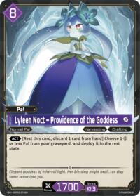 Lyleen Noct - Providence of the Goddess (SR) | BP01: Dawn of Palpagos | Super Rare | Unspecified | #EBP01-078SR