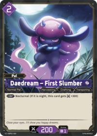 Daedream - First Slumber | BP01: Dawn of Palpagos | Common | Normal | #EBP01-080