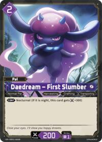 Daedream - First Slumber (SR) | BP01: Dawn of Palpagos | Super Rare | Unspecified | #EBP01-080SR