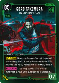 Goro Takemura - Hands Unclean | Embracing Power - Beta Starter Deck | Epic | Unspecified | #B012