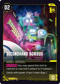 Secondhand Bombus | The Heist - Beta Starter Deck | Common | Unspecified | #B005