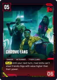 Chrome Fang | Welcome to Night City - Beta | Common | Unspecified | #B008