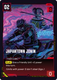 Japantown Jonin | Welcome to Night City - Beta | Common | Unspecified | #B010