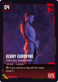 Kerry Eurodyne - The Last Rockerboy | Welcome to Night City - Beta | Uncommon | Unspecified | #B012