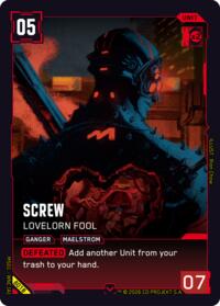 Screw - Lovelorn Fool | Welcome to Night City - Beta | Common | Unspecified | #B018