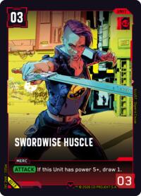 Swordwise Huscle | Welcome to Night City - Beta | Common | Unspecified | #B019