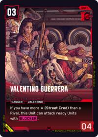 Valentino Guerrera | Welcome to Night City - Beta | Common | Unspecified | #B021