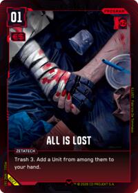All is Lost | Welcome to Night City - Beta | Common | Unspecified | #B027