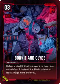 Bonnie and Clyde | Welcome to Night City - Beta | Uncommon | Unspecified | #B029