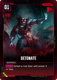 Detonate | Welcome to Night City - Beta | Common | Unspecified | #B031