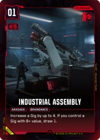 Industrial Assembly | Welcome to Night City - Beta | Uncommon | Unspecified | #B033