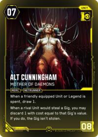Alt Cunningham - Mother of Daemons (Rare) | Welcome to Night City - Beta | Rare | Unspecified | #B042