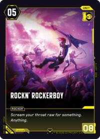 Rockn' Rockerboy | Welcome to Night City - Beta | Common | Unspecified | #B052