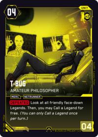 T-Bug - Amateur Philosopher | Welcome to Night City - Beta | Uncommon | Unspecified | #B055